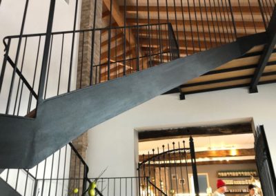 Scala in ferro soppalco a reggio emilia