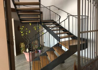 Scala interna in ferro a reggio emilia